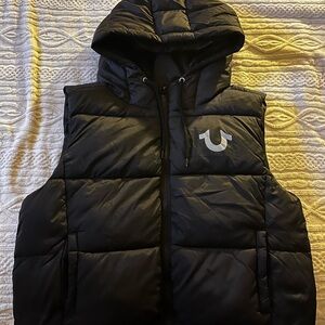 true religion sleeveless vest